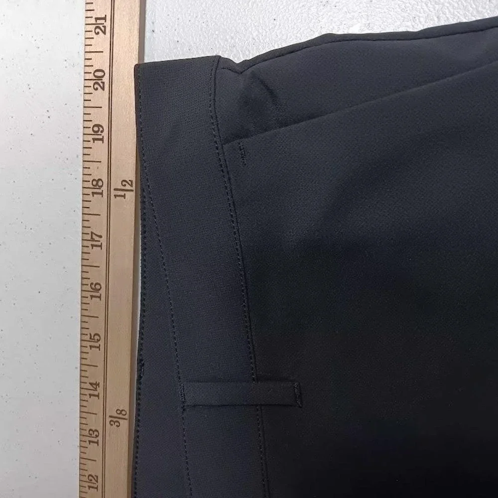 Banana Republic Pants Mens 40x32 Black‎ Slim Fit Microfiber Zip Pocket Trousers